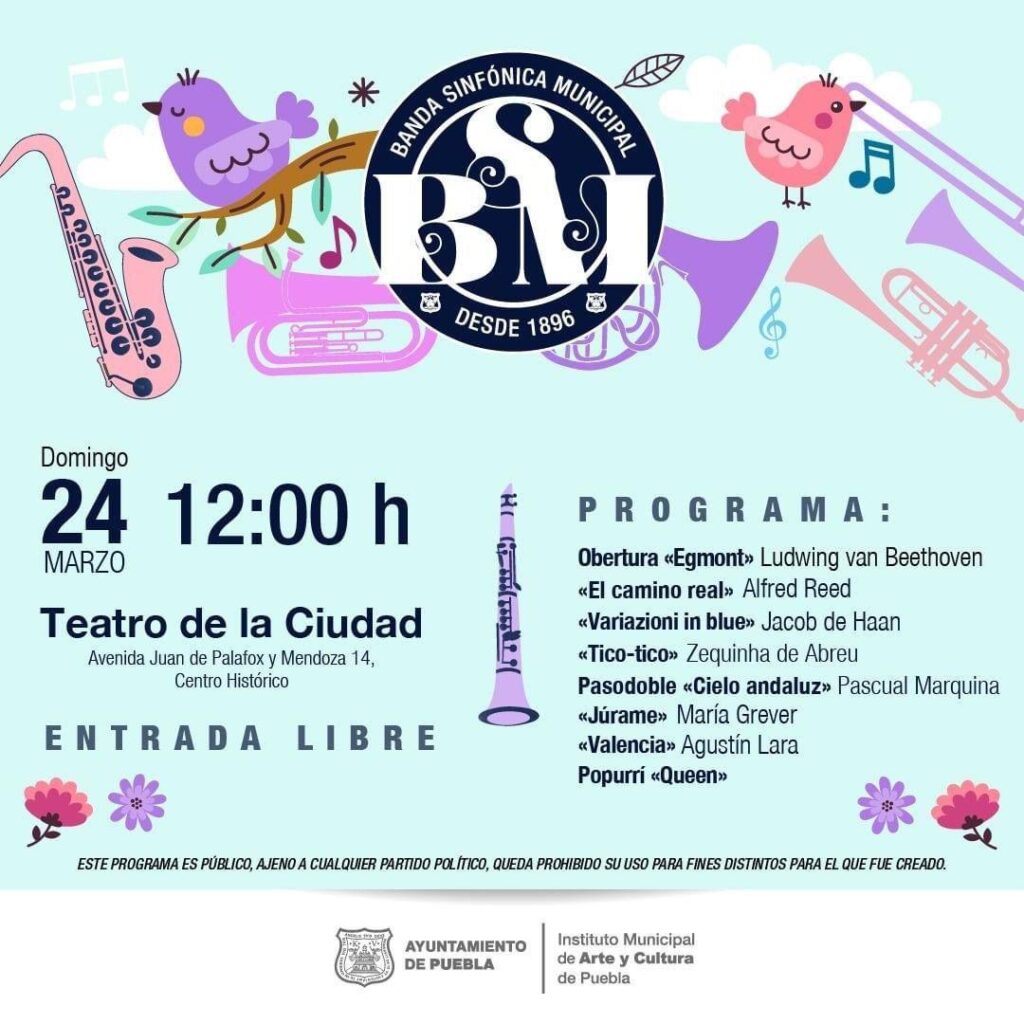 Arte y cultura en Puebla capital este fin de semana