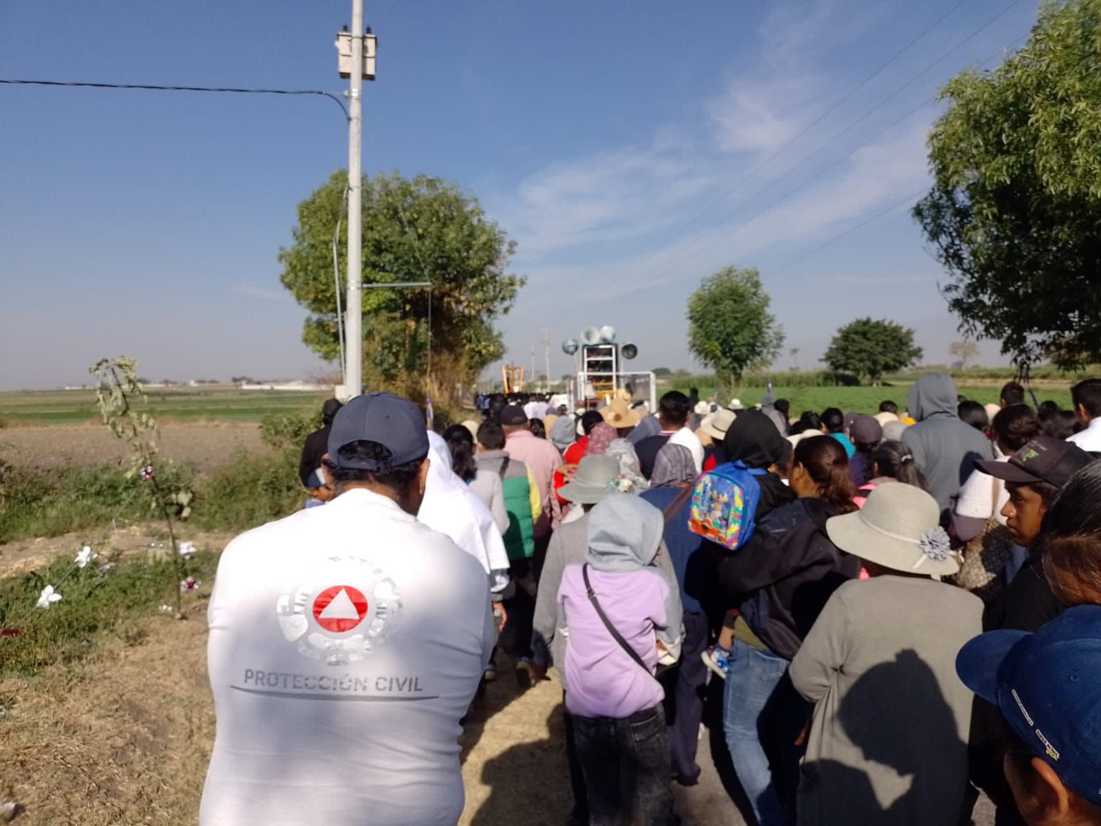 Video desde Puebla: Realizan la procesión de “engrillados” en Atlixco