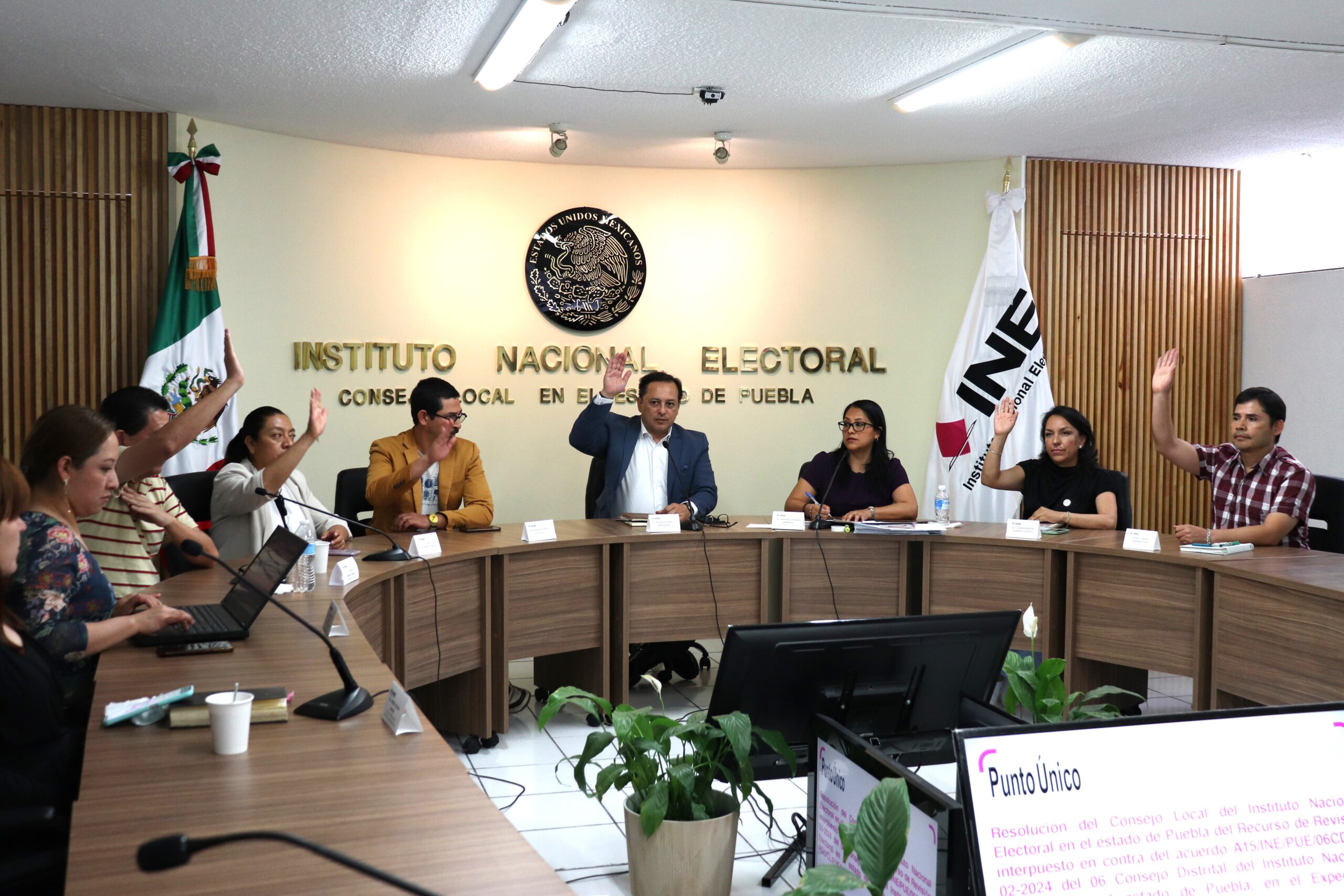 Confirma INE en Puebla acuerdo impugnado sobre negativa de registro de candidaturas