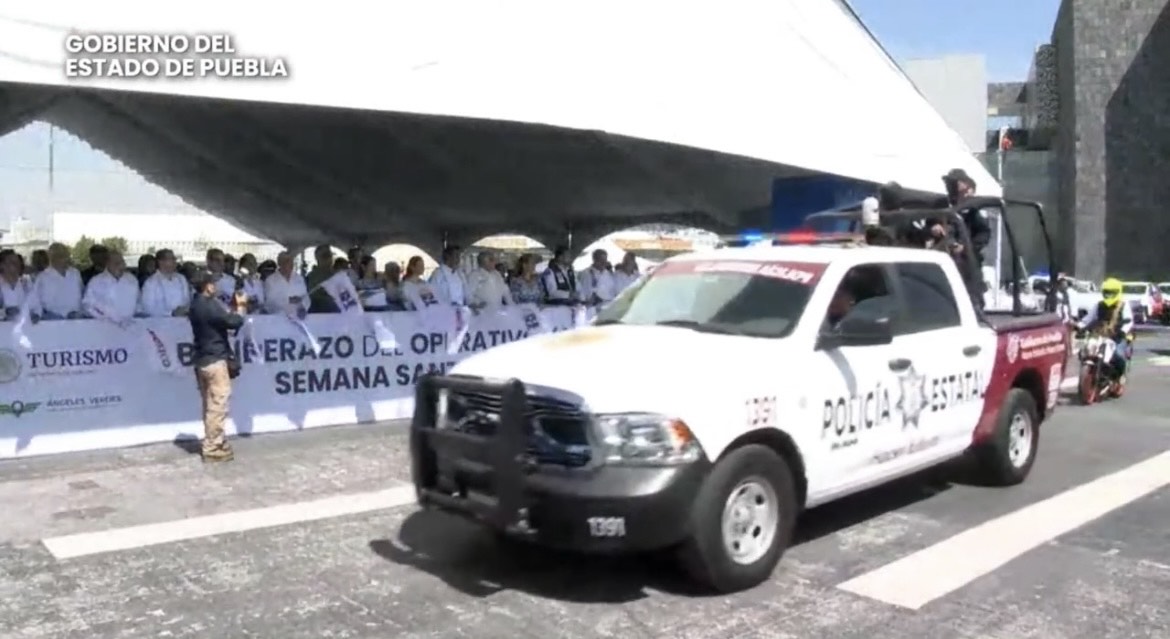 Arranca Sergio Salomón operativo de seguridad de Semana Santa