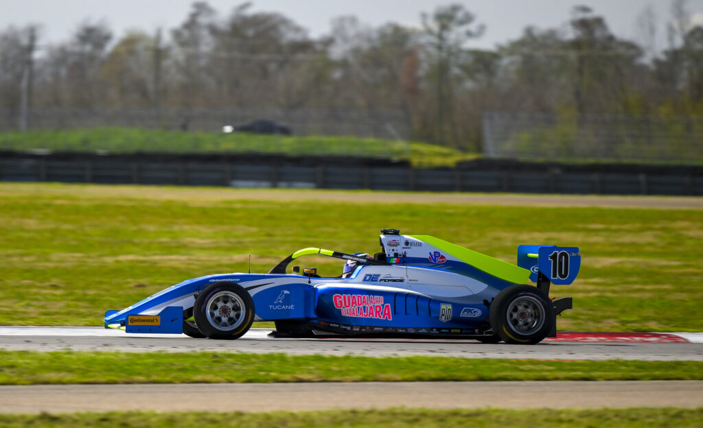 Jorge Garciarce, a debutar este fin de semana en la USF Pro 2000, en St. Petersburg