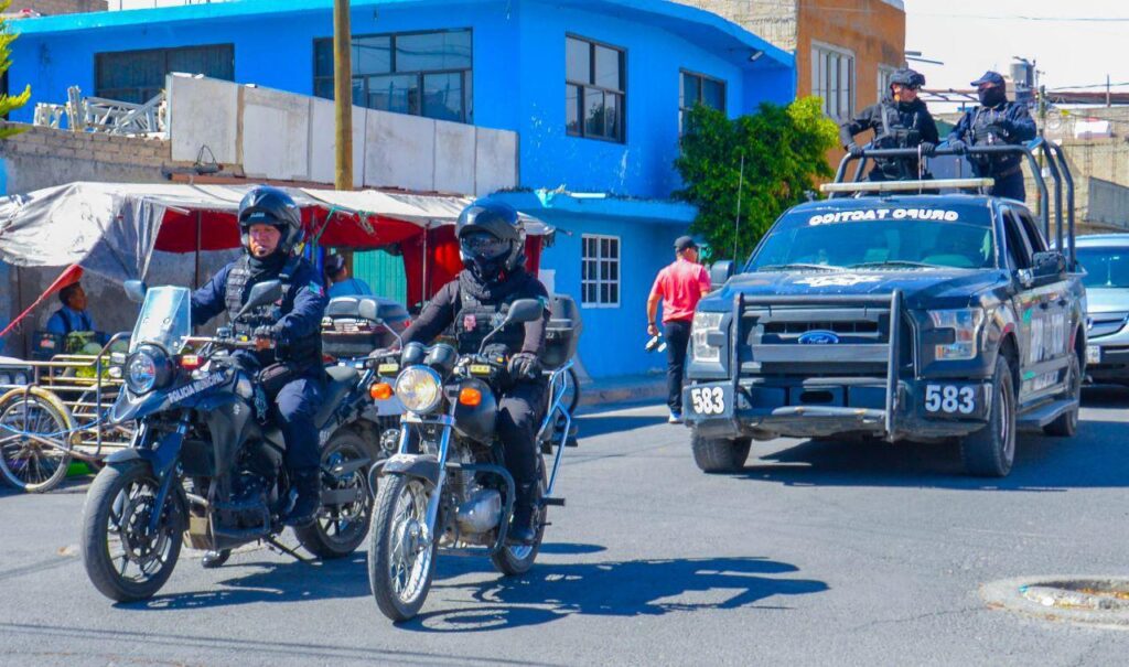 Arranca operativo de seguridad de Semana Santa en Neza