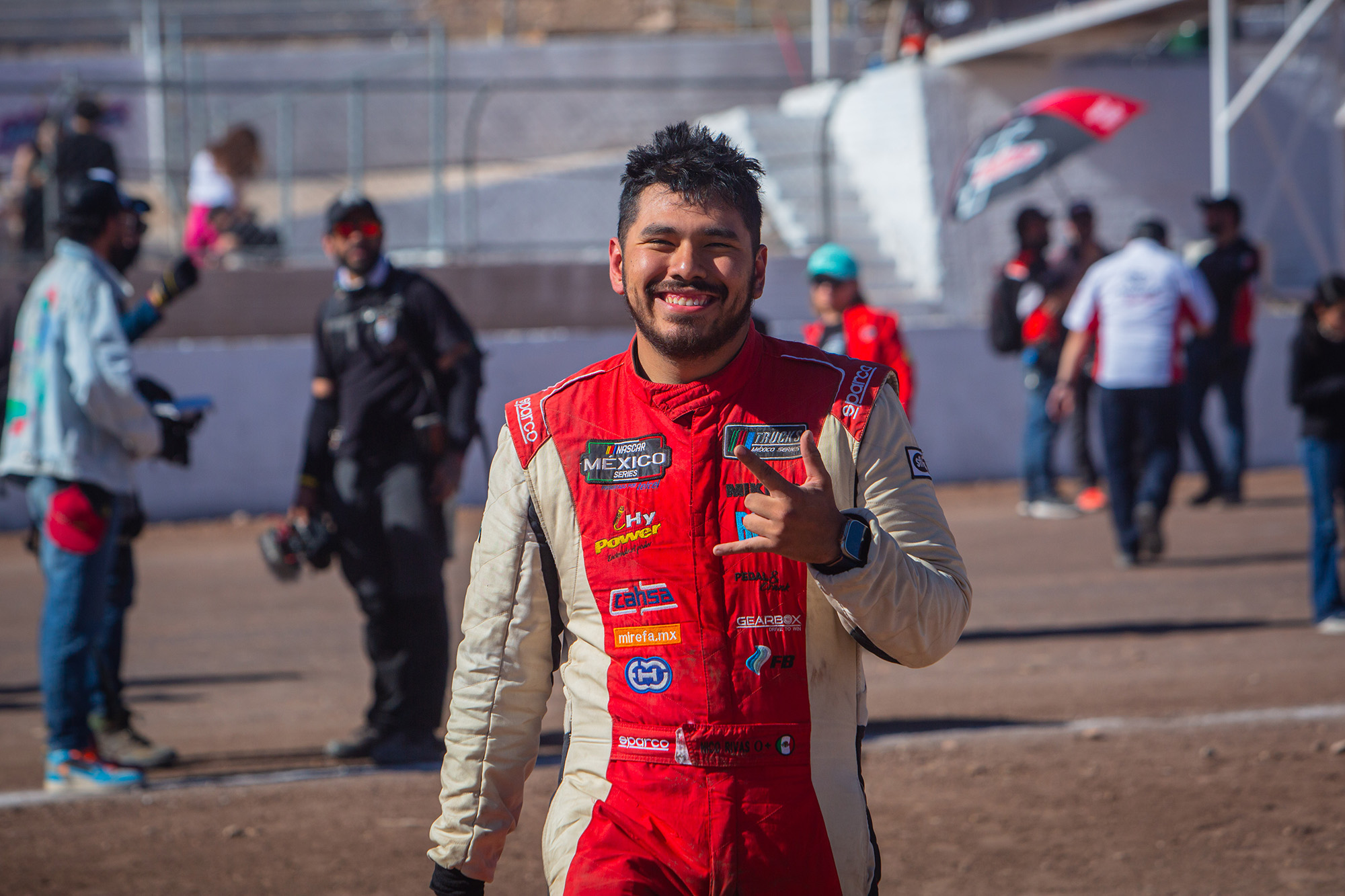 Nico Rivas, al Súper Óvalo Potosino por debut en NASCAR Challenge