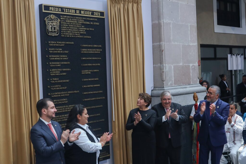 “Reconocen al talento mexiquense con la Presea EdoMéx 2023”