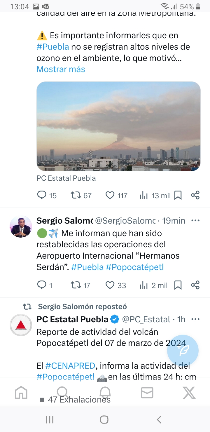 Sergio Salomón confirmó reapertura del aeropuerto en Huejotzingo