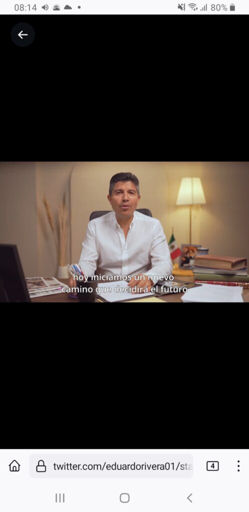 Eduardo Rivera y Mario Riestra iniciaron campaña…en redes