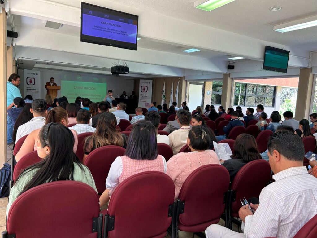 IEEM y FEMDE dan curso sobre prevenir la compra y coacción del voto