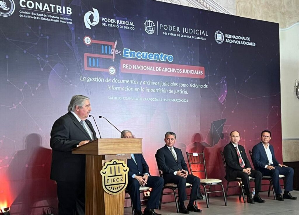 Sodi Cuellar coordina Repositorio de archivos judiciales del país