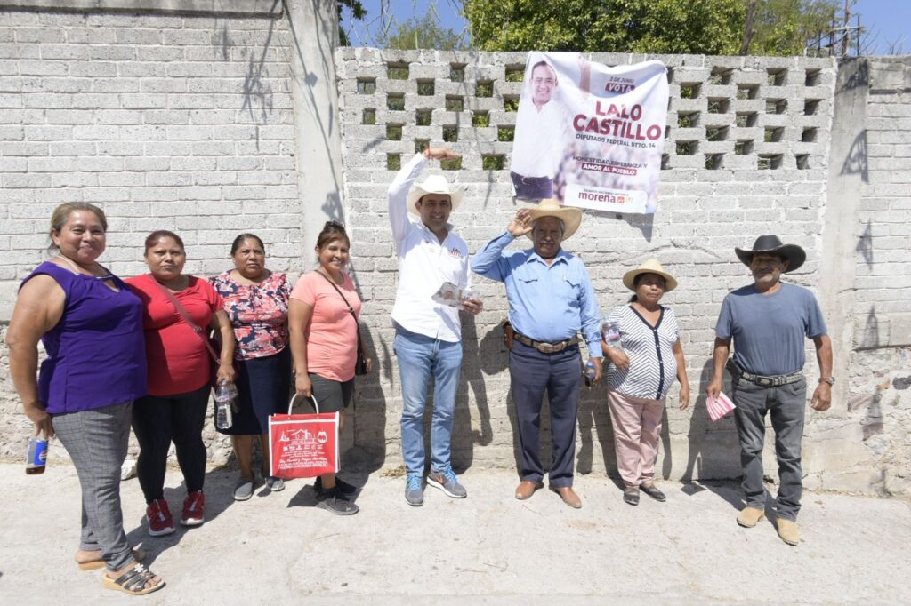 En el día 13 de campaña, Lalo Castillo recorre municipios con historia y riqueza en tradición cultural
