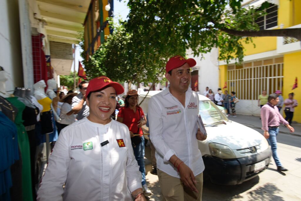Acatlán de Osorio manifiesta su respaldo a la Coalición Sigamos Haciendo Historia; habitantes apoyan las propuestas de Lalo Castillo y Liz Sánchez