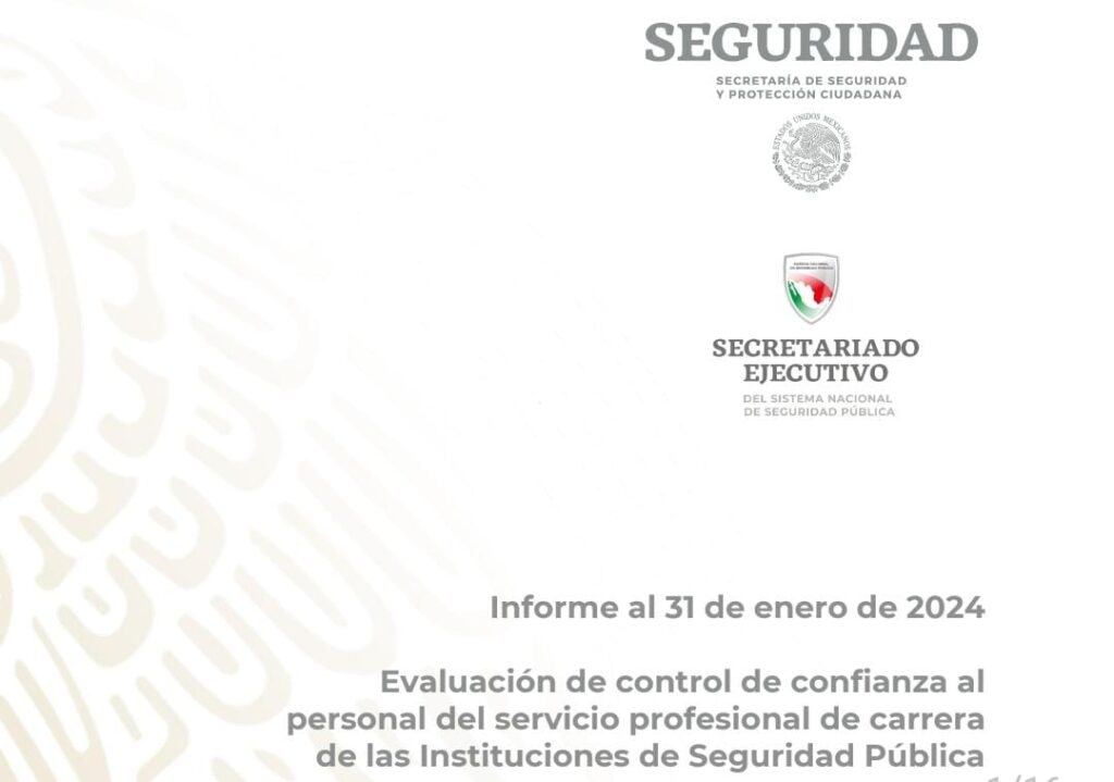 Puebla, tercer lugar nacional en pruebas de control de confianza aprobadas