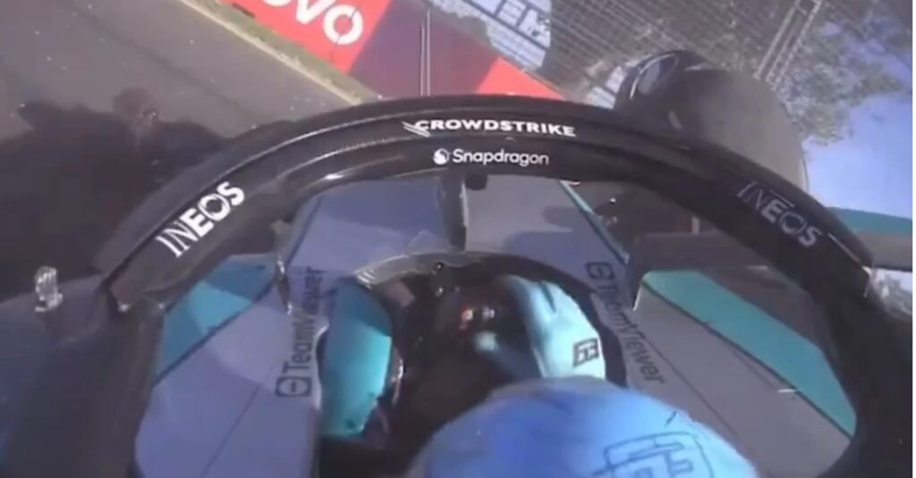 VIDEO: Así fue el choque de George Russell | GP Australia 2024 | F1FD