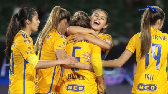 Tigres mantiene liderato y paso perfecto en Liga MX Femenil