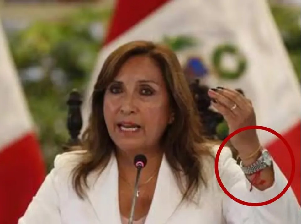 Allanan casa de presidenta de Perú por escándalo de relojes Rolex