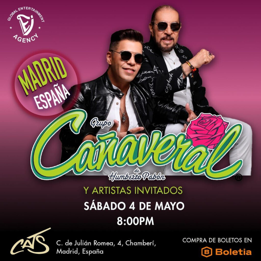 Grupo Cañaveral se presenta por primera vez en el continente Europeo