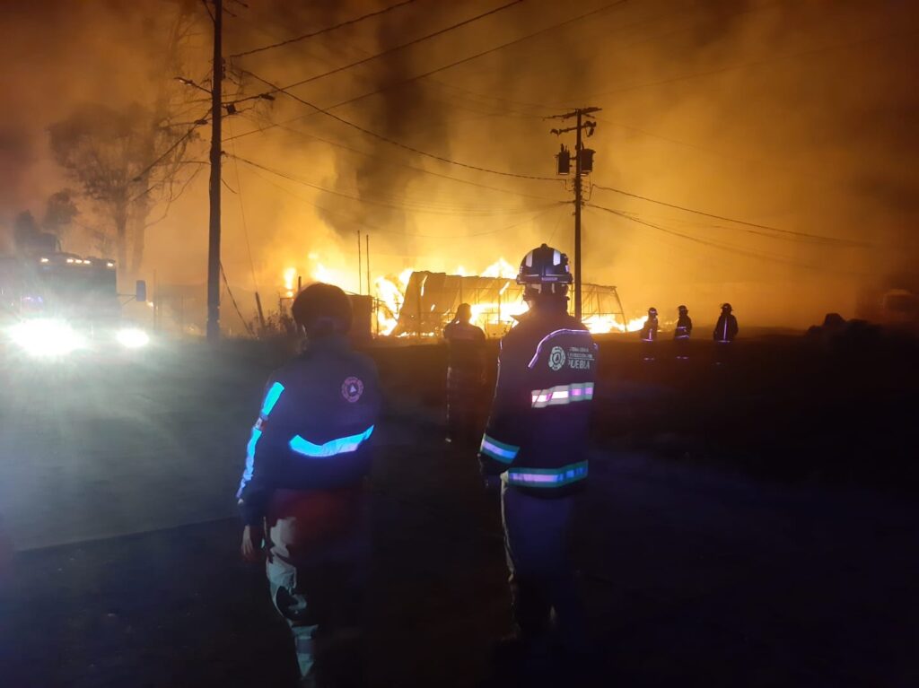 Un deceso, saldo del incendio en vivienda en Coronango: Sergio Salomón