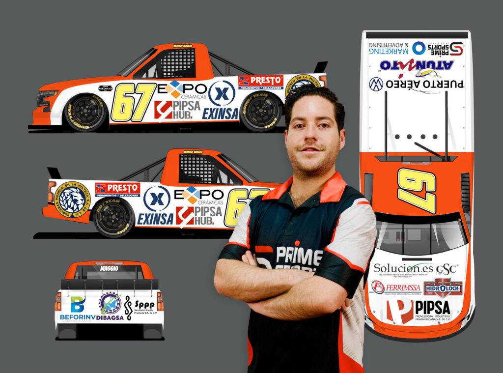 Por segunda victoria en fila va Rodrigo Maggio cuarta fecha de Trucks México Series