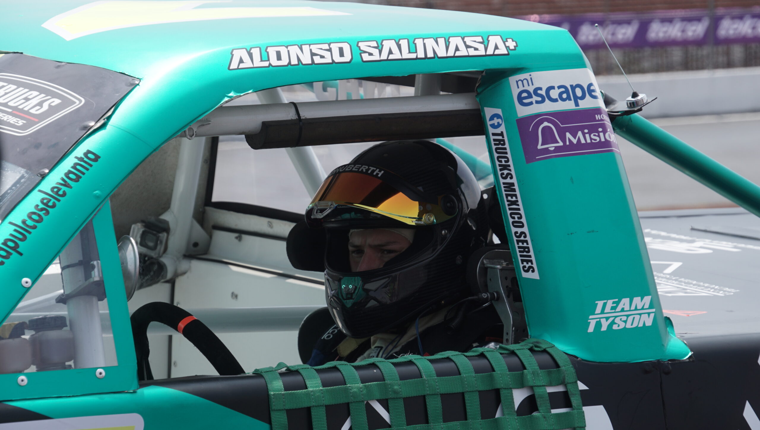 Alonso Salinas escala en el estado del campeonato de las Trucks México Series