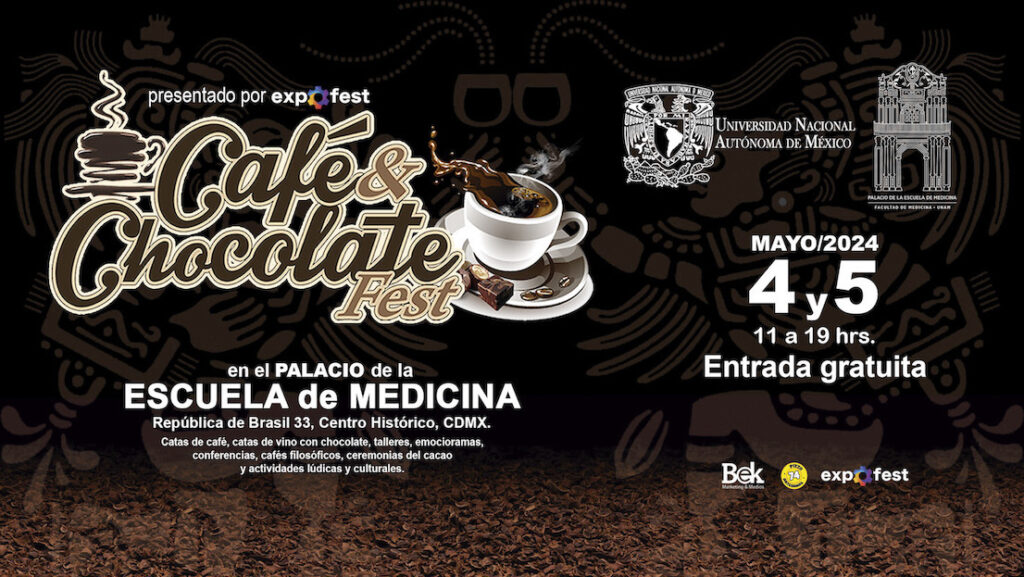 Café & Chocolate Fest en Palacio de la Escuela de Medicina, UNAM