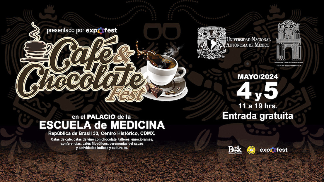 Café & Chocolate Fest en Palacio de la Escuela de Medicina, UNAM