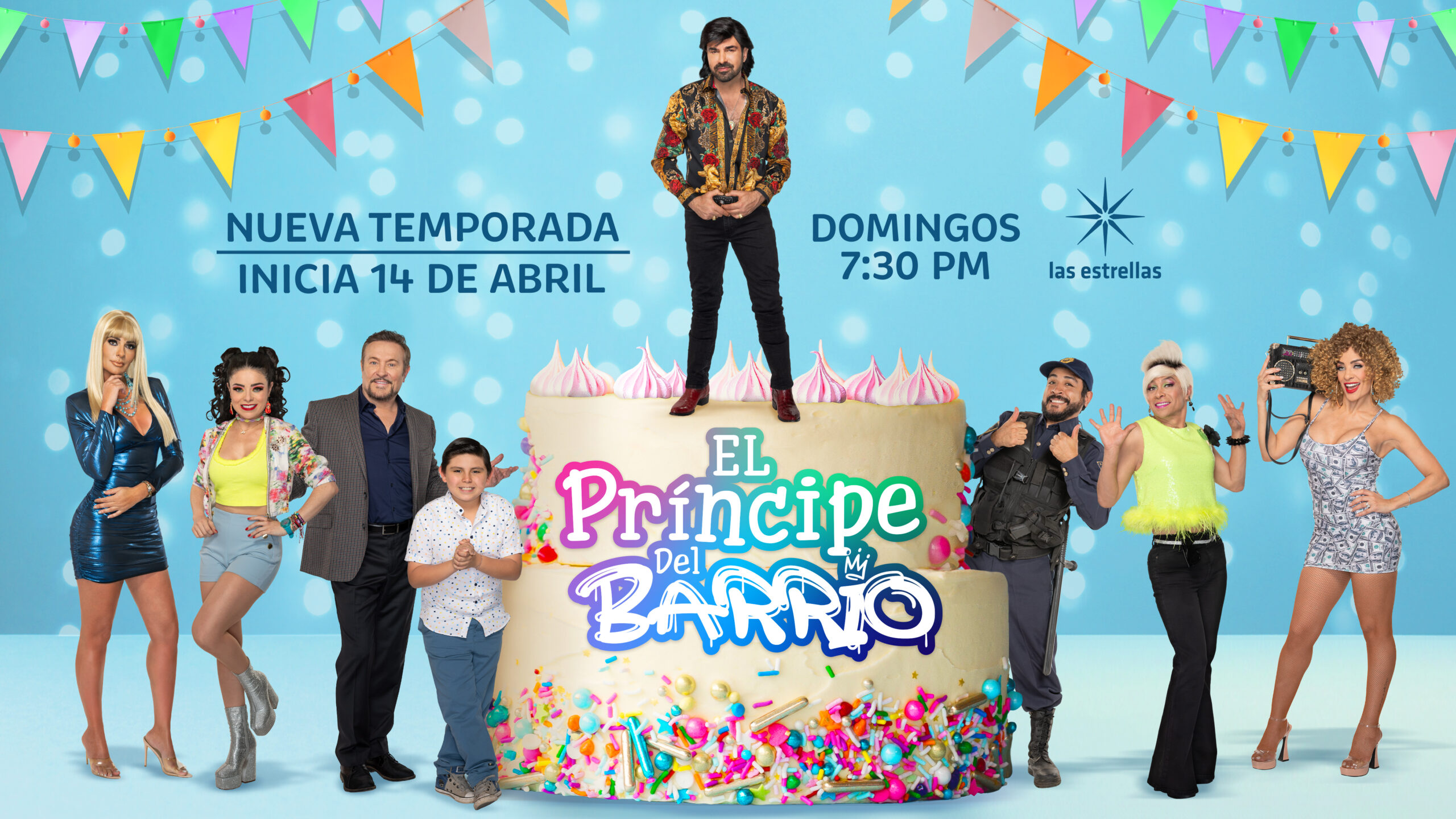 “El Príncipe del Barrio” estrenará su segunda temporada este domingo 14 de abril por “las estrellas”