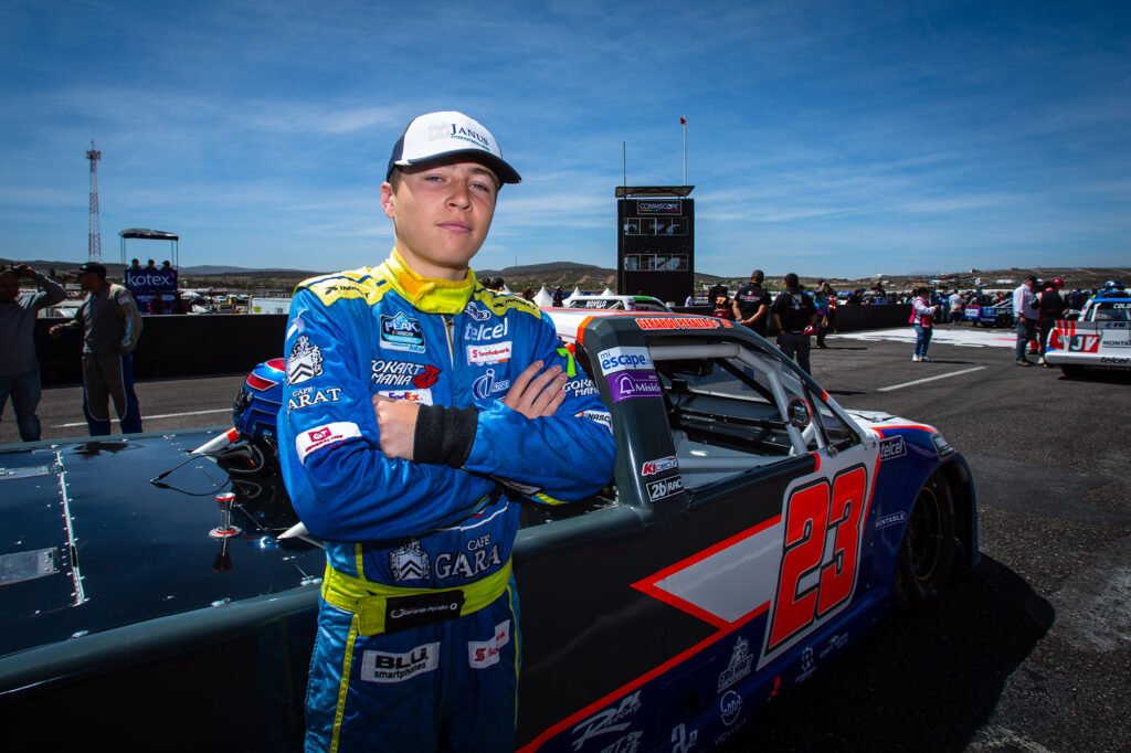 Gerardo Peralta, tuvo una primera experiencia positiva en Trucks México Series