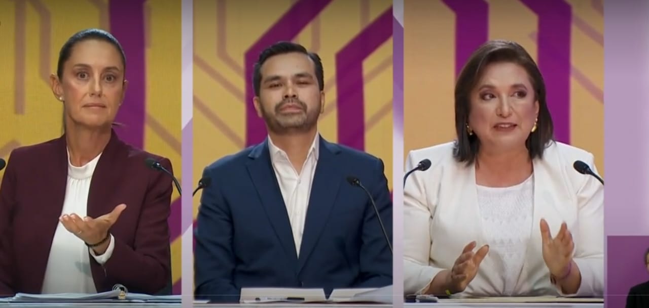 Primer debate presidencial: Claudia Sheinbaum, Álvarez Máynez y Xóchitl Gálvez intercambian puntos en educación y salud