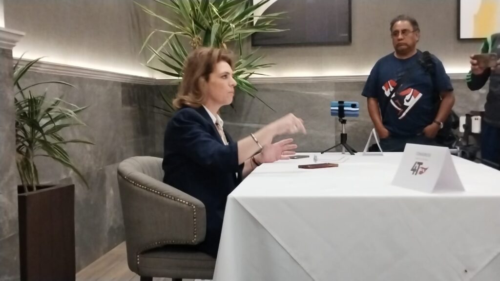 Video desde Puebla: Ayuntamiento desvía recursos para campaña de Eduardo Rivera, acusó Paola Migoya