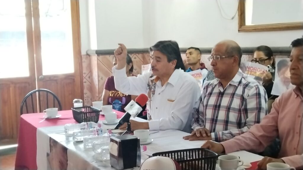 Video desde Puebla: Noroñistas descartan apoyo a Mario Riestra