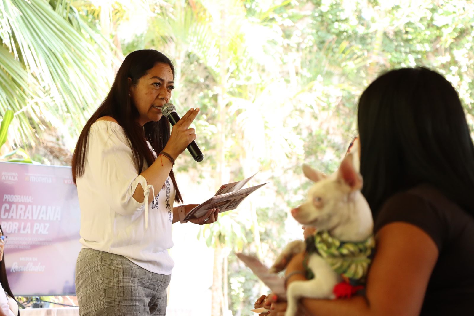 Ariadna Ayala reafirma su compromiso con el desarrollo económico de Atlixco
