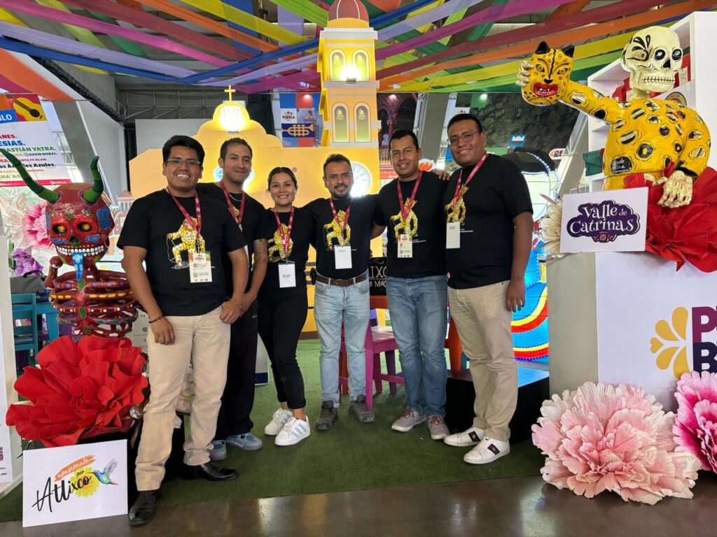 Pabellón de Atlixco, listo para la Feria de Puebla