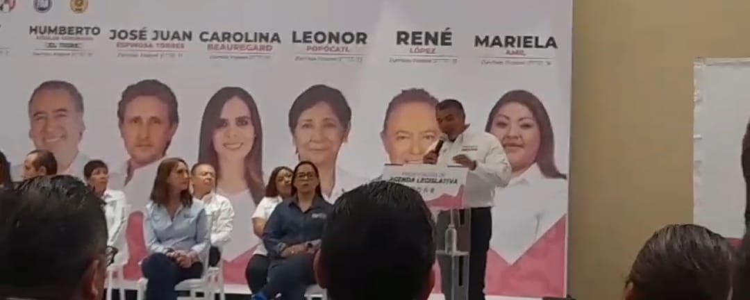 Candidatos a diputados federales de Mejor Rumbo para Puebla presentan agenda legislativa