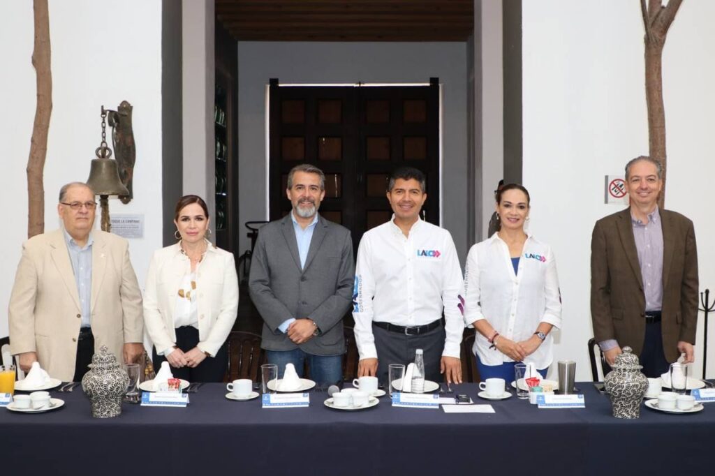 Eduardo Rivera presenta sus propuestas en Coparmex