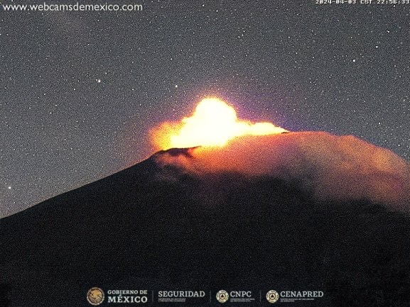 Popocatépetl continúa calmado, pero incendios forestales y urbanos lanzan contaminantes