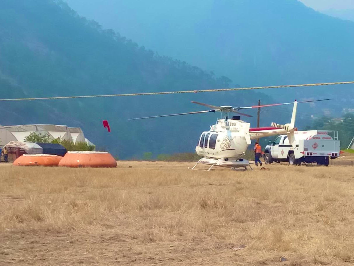 Liquidan al 95% el incendio en Tetela de Ocampo: Sergio Salomón