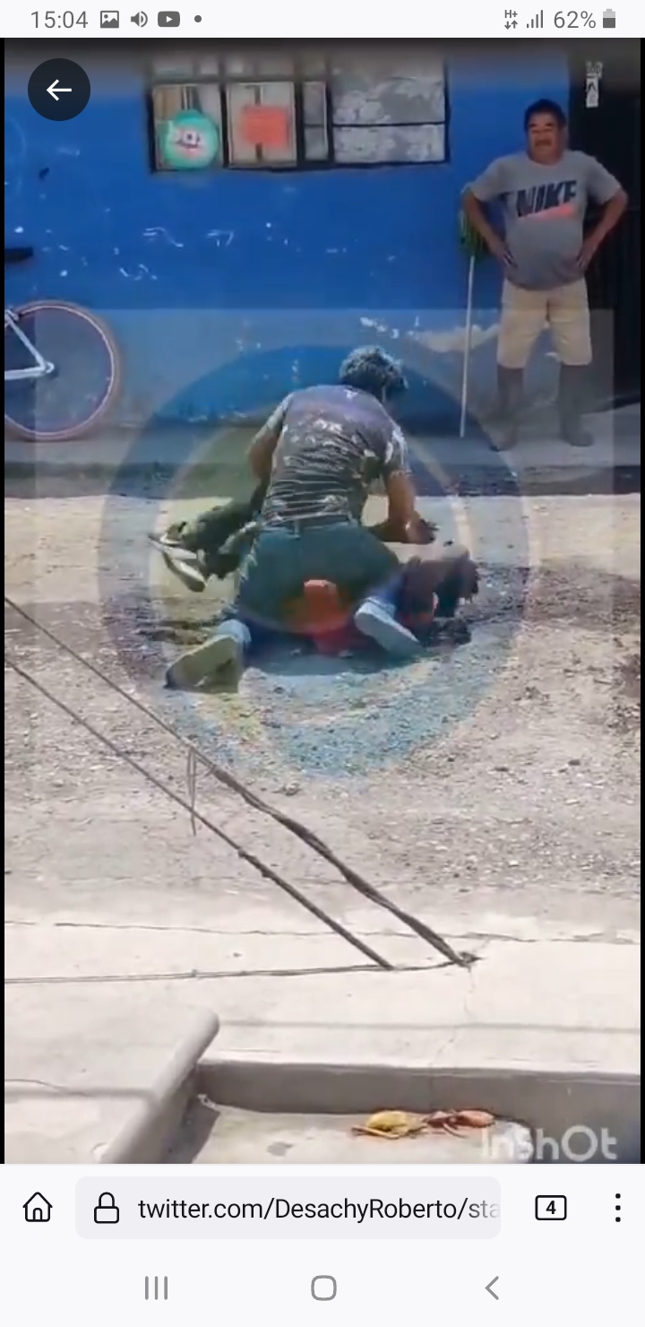 Video desde Puebla: Ciudadano, no la policía de Amozoc, atrapa a presunto ratero