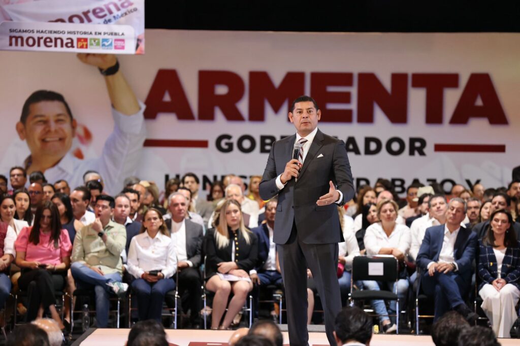 Armenta abraza el Humanismo Mexicano para construir el 2o. Piso de la Transformación de Puebla