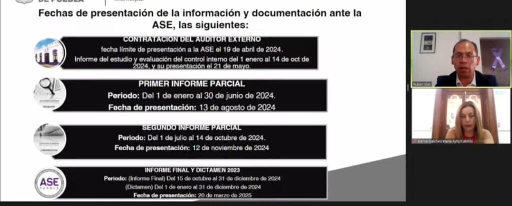 Habrá un auditor externo para revisión de cuentas públicas del 2024