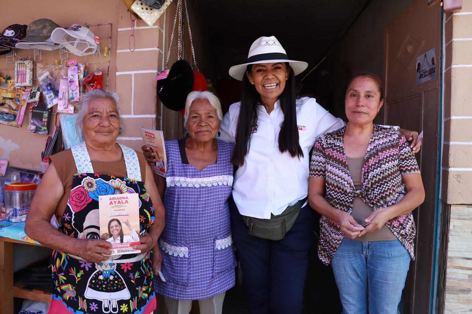 Vecinos de Altavista respaldan continuidad de Ariadna Ayala: “Es una mujer de resultados”, aseguran