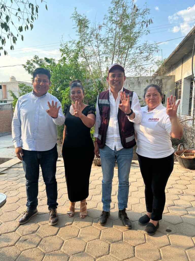 Liderazgos de Morena ratifican con Lalo Castillo que la mixteca ya está con la Cuarta Transformación