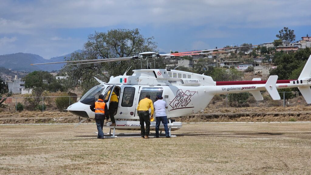 70% controlado el incendio forestal en Libres: Gobierno de Puebla