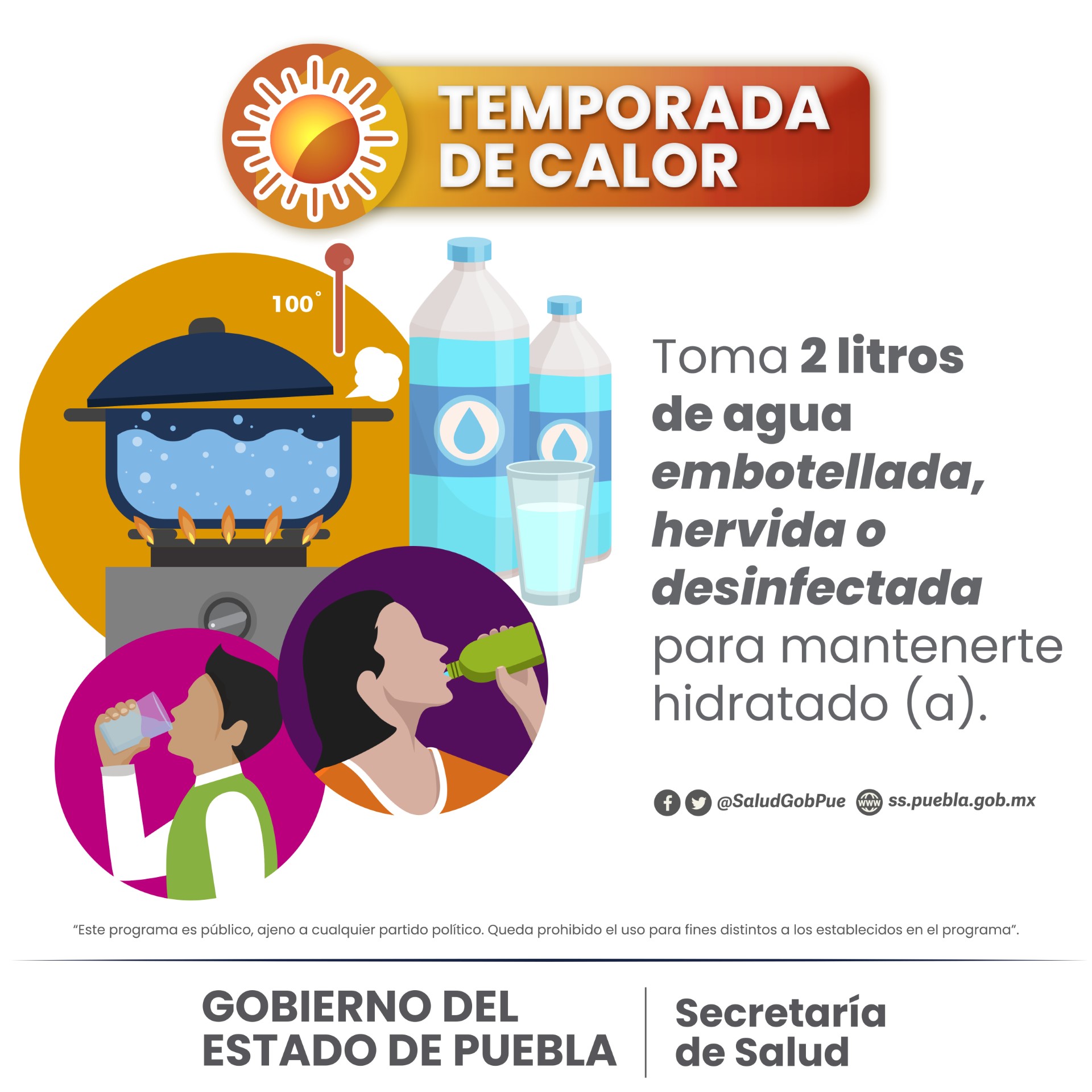 Advierte Salud sobre enfermedades por temporada de calor