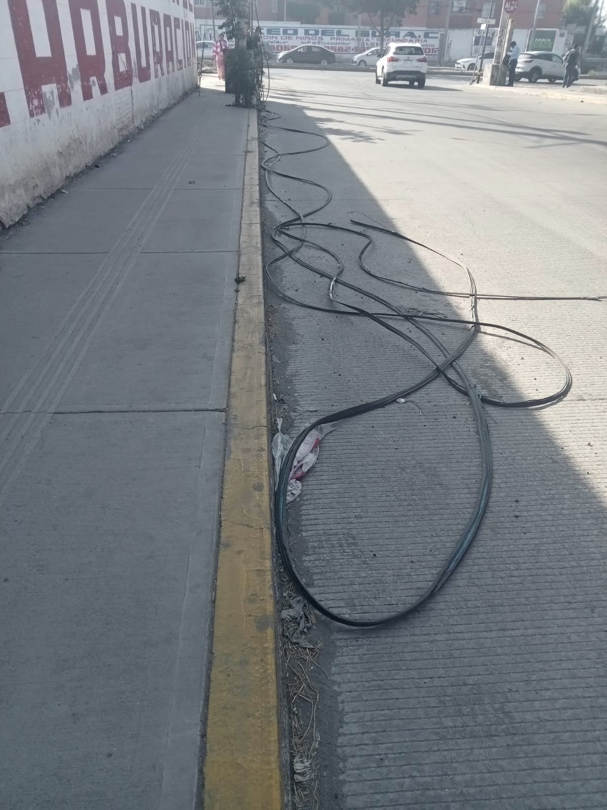Un robo diario de tubos o cables, registra la FGE Puebla 