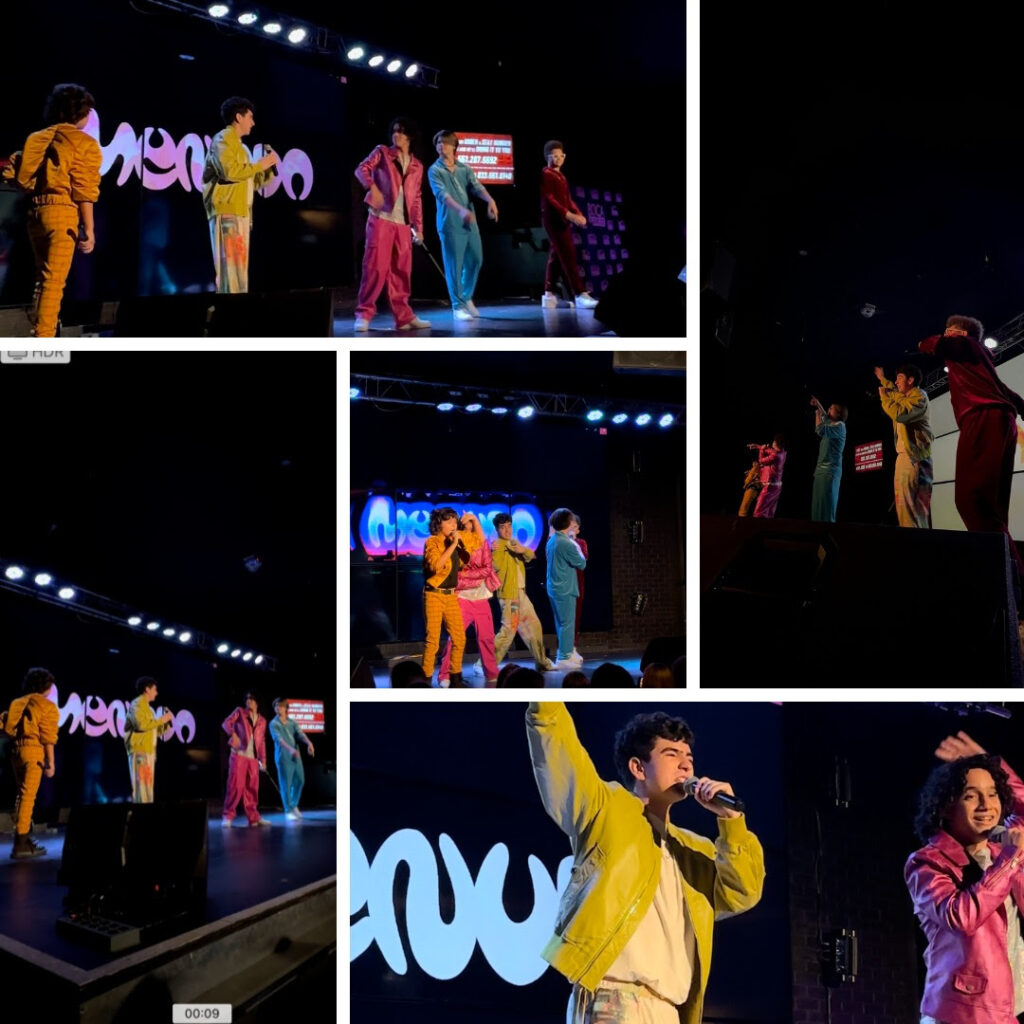 Menudo se presentó con total éxito en El Teatro Boca Black Box