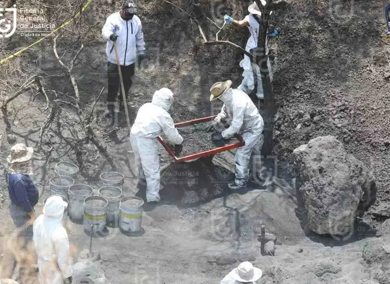 Restos hallados en presunto crematorio clandestino, son de animales; FGJ