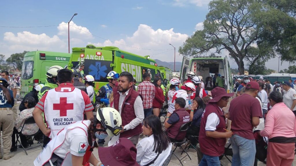 Gobernadora instruye atención inmediata para heridos de Xonacatlán
