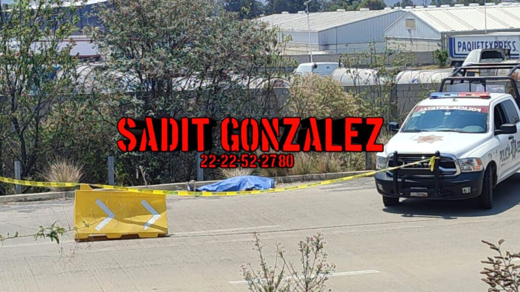 Cadáver de un hombre con impactos de bala sobre periférico ecológico