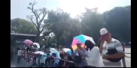 Video desde Puebla: Cierran calles por el Desfile del 5 de Mayo