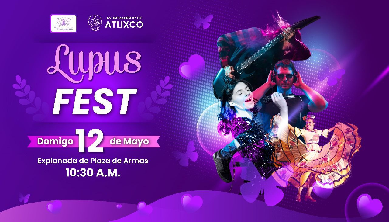 Desde Atlixco: Presentan el Lupus Fest