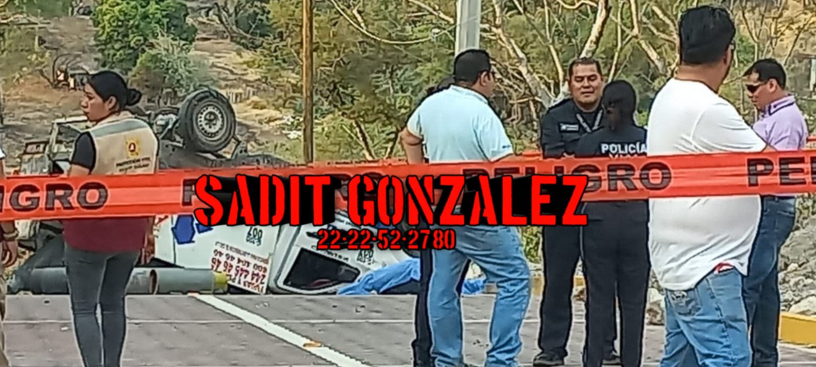 Vuelca pipa y muere el conductor en Izúcar de Matamoros